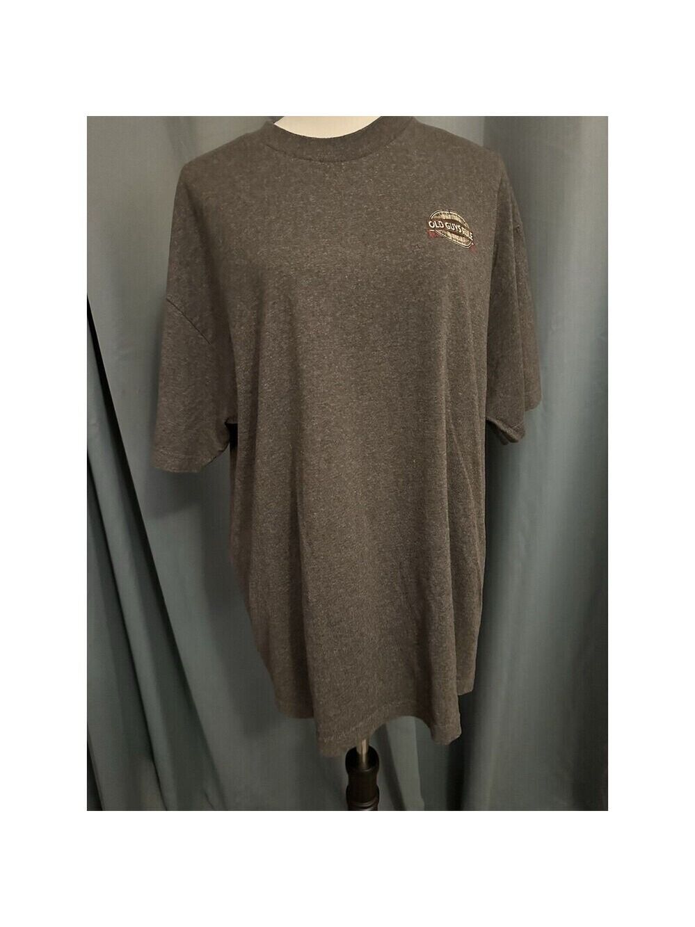 OLD GUYS RULE " OAK CASK OVAL " VINTAGE GOODS / AGED TO PERFECTION " S/S XL